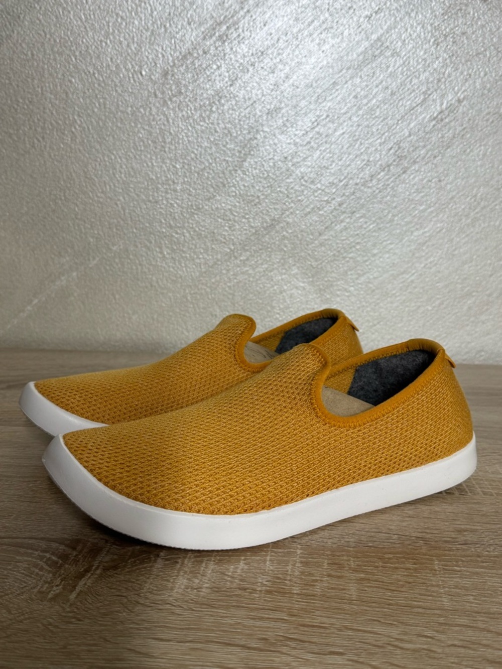 Allbirds Tree Lounger Women Size 11 Men’s 10 Lux Honey Knit Mesh Wool Slip On